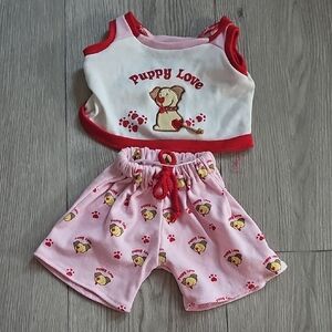 Build-A-Bear Puppy Love Pajamas / Outfit
